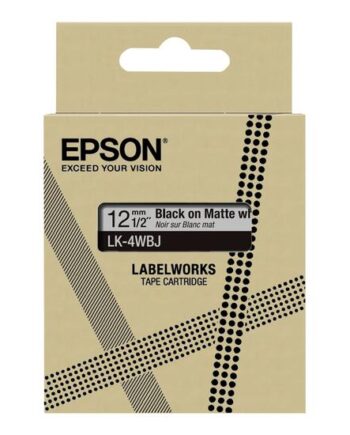 Epson Labelworks Lk-4wbj Tapepatron   Kassette    Rulle      Cm