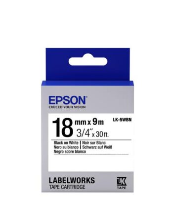 Epson Labelworks Lk-5wbn Mærkattape   Kassette    Rulle      Cm
