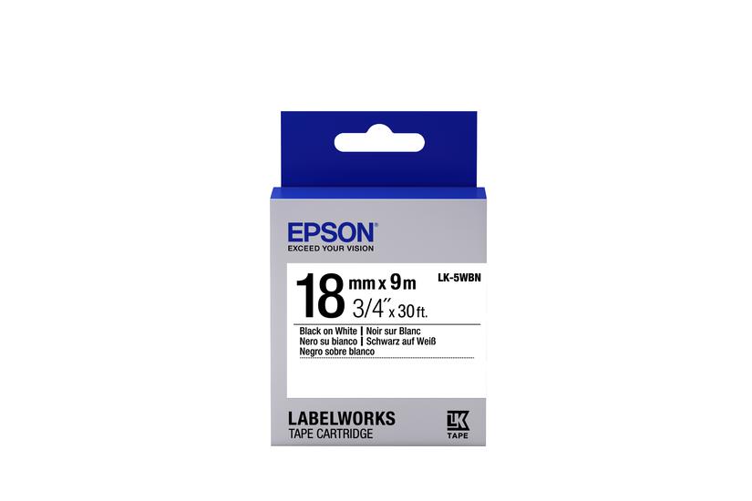 Epson Labelworks Lk-5wbn Mærkattape Kassette Rulle Cm
