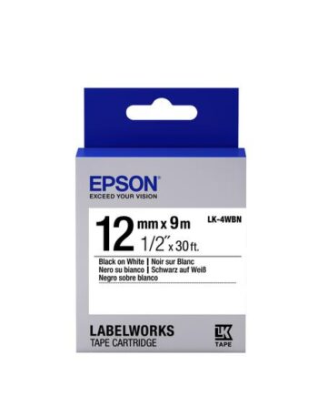 Epson Labelworks Lk-4wbn Mærkattape   Kassette    Rulle      Cm
