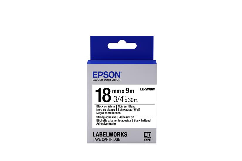 Epson Labelworks Lk-5wbw Mærkattape Kassette Rulle Cm