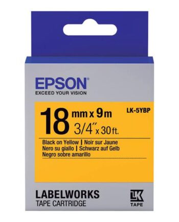 Epson Labelworks Lk-5ybp Mærkattape   Kassette    Rulle      Cm