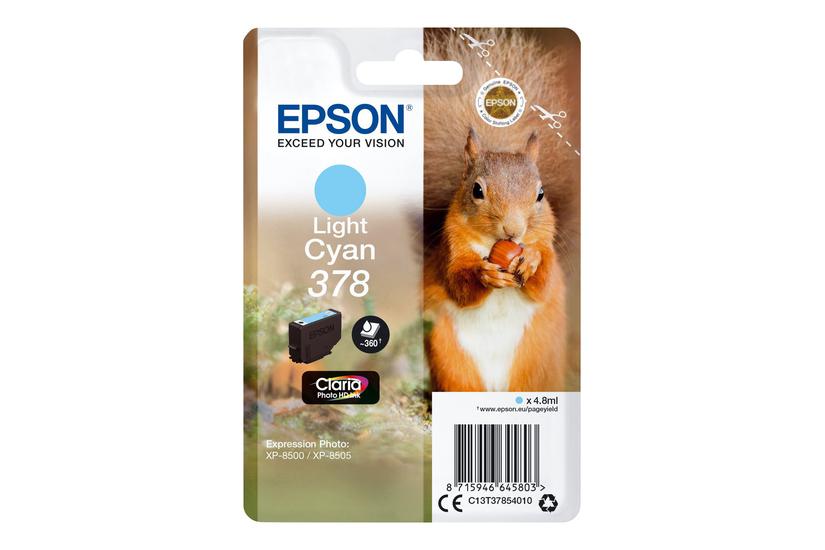 Epson 378 Lys Cyan Original Blækpatron