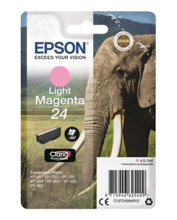 Epson 24 Lys Magenta Original Blækpatron