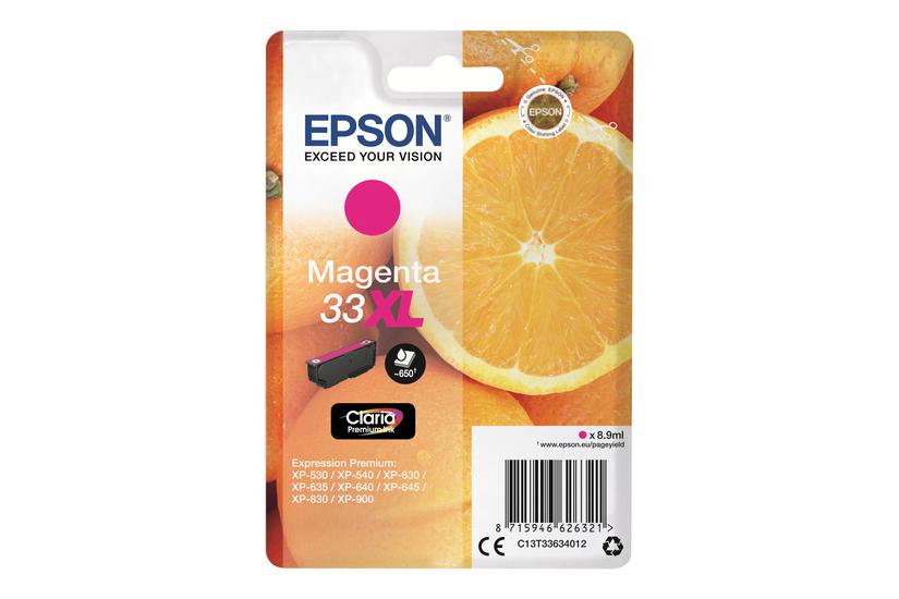 Epson 33 Magenta Original Blækpatron