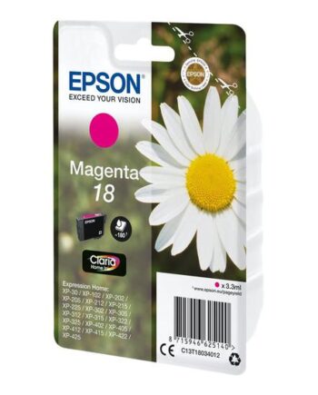 Epson 18 Magenta Original Blækpatron