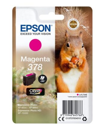 Epson 378 Magenta Original Blækpatron