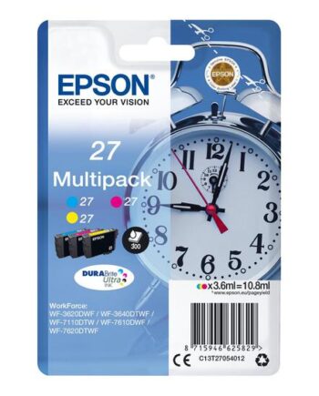 Epson 27 Multi-pack   Pakker Gul  Cyan  Magenta Original Blækpatron