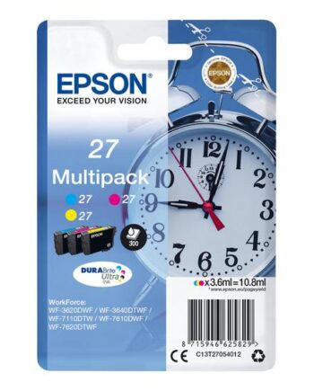 Epson 27 Multi-pack   Pakker Gul  Cyan  Magenta Original Blækpatron