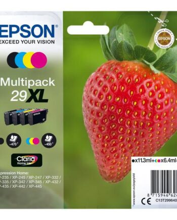 Epson 29  Multipack   Pakker   Sort  Gul  Cyan  Magenta Original Blækpatron