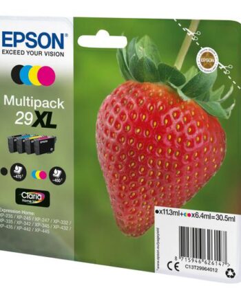 Epson 29  Multipack   Pakker   Sort  Gul  Cyan  Magenta Original Blækpatron