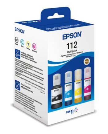 Epson 112 Multipack   Pakker Sort  Gul  Cyan  Magenta Original Blækrefill