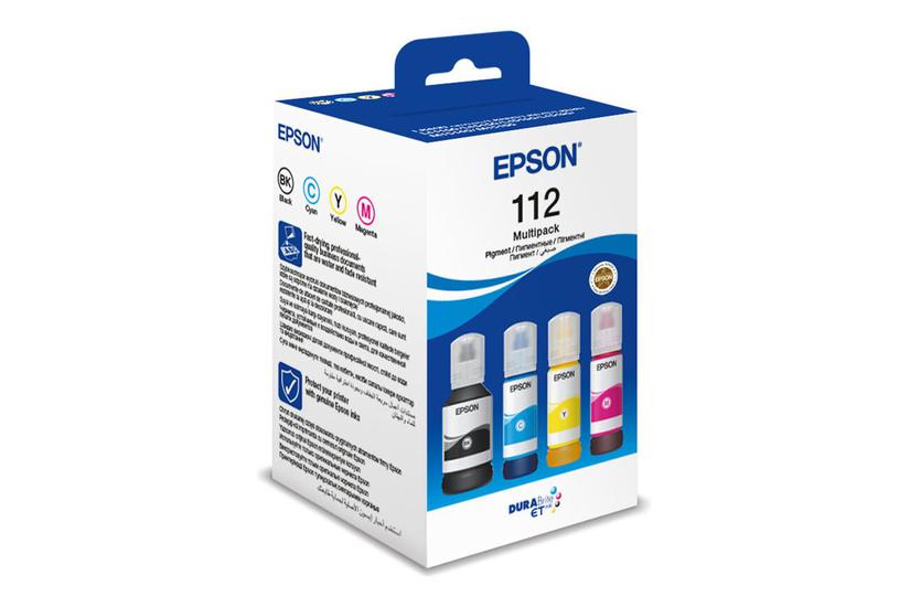 Epson 112 Multipack Pakker Sort Gul Cyan Magenta Original Blækrefill
