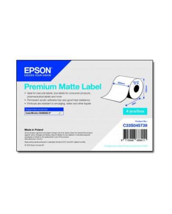 Epson Premium Fortløbende Mærkater Glat Mat   Rulle    Rulle  20   Cm   60