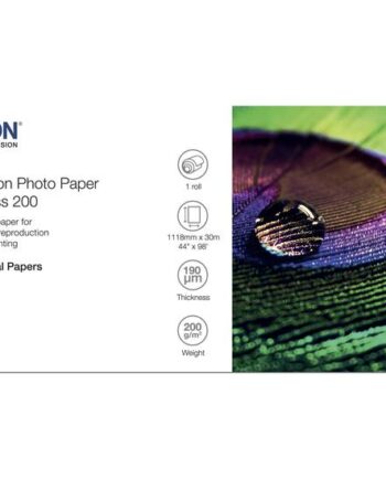 Epson Production Fotopapir Semi-skinnende   Rulle    Rulle  111   Cm   30    200