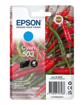 Epson 503 Singlepack Cyan Original Blækpatron
