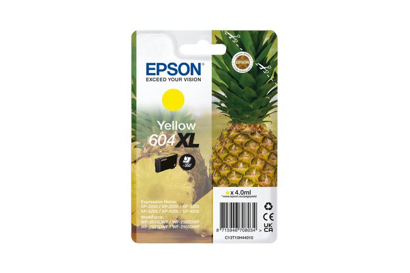 Epson 604 Singlepack Gul Original Blækpatron