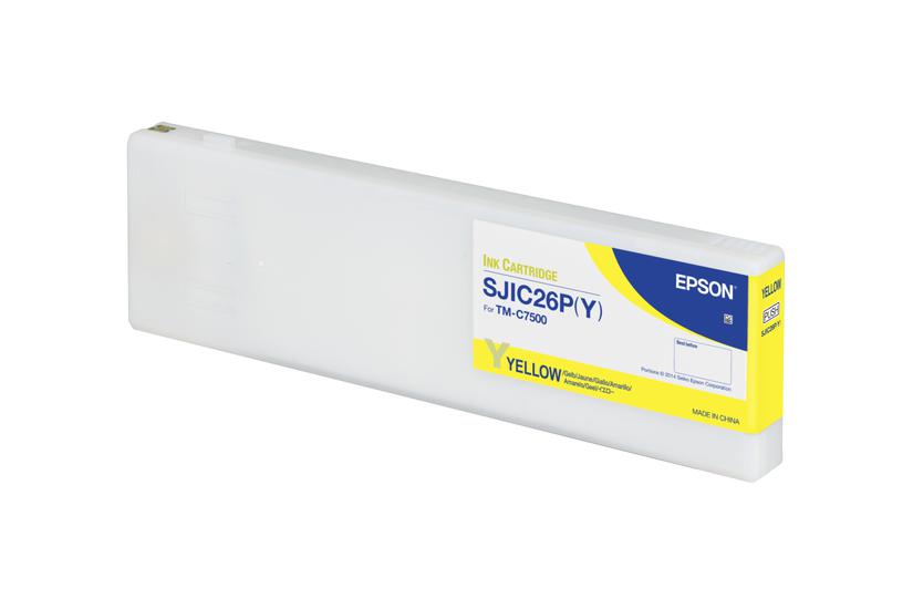 Epson Sjic26p Gul Original Blækpatron
