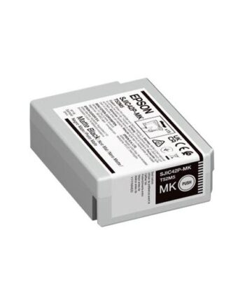 Epson Sjic42p-mk Mat Sort Original Blækpatron