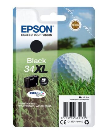 Epson 34    Sort Original Blækpatron
