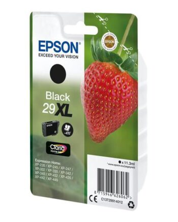 Epson 29    Sort Original Blækpatron