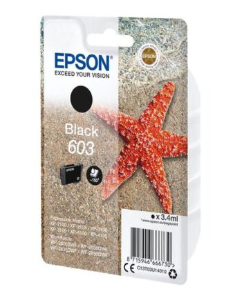 Epson 603 Sort Original Blækpatron