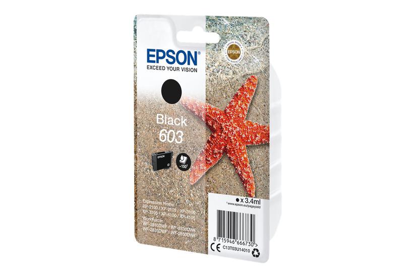 Epson 603 Sort Original Blækpatron