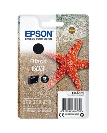 Epson 603 Sort Original Blækpatron