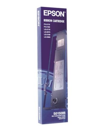 Epson   Sort Tekstilbånd For Printer