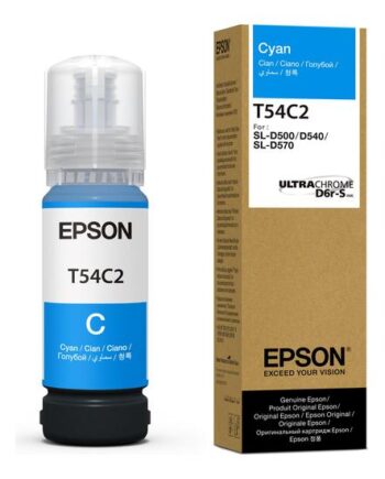 Epson T54c Cyan Original Blækrefill