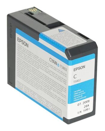 Epson T5802 Cyan Original Blækpatron