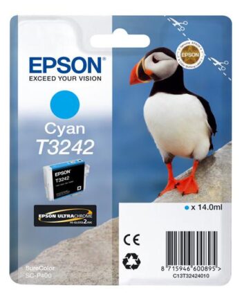 Epson T3242 Cyan Original Blækpatron