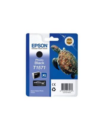 Epson T1571 Foto-sort Original Blækpatron