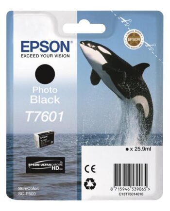 Epson T7601 Foto-sort Original Blækpatron