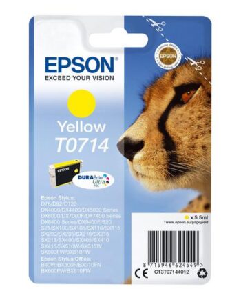 Epson T0714 Gul Original Blækpatron
