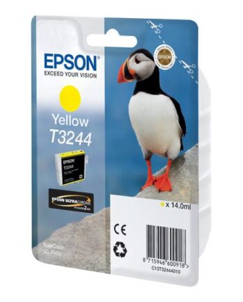 Epson T3244 Gul Original Blækpatron