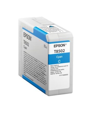 Epson T850200 Høj Kapacitet Cyan Original Blækpatron