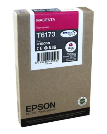Epson T6173 Høj Kapacitet Magenta Original Blækpatron