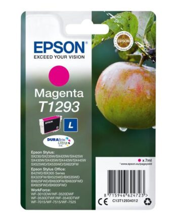 Epson T1293   Størrelse Magenta Original Blækpatron