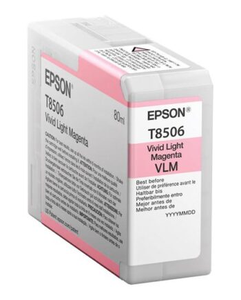 Epson T8506 Levende Lyserød Original Blækpatron