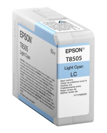 Epson T8505 Lys Cyan Original Blækpatron