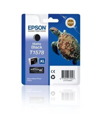 Epson T1578   Mat Sort Original Blækpatron