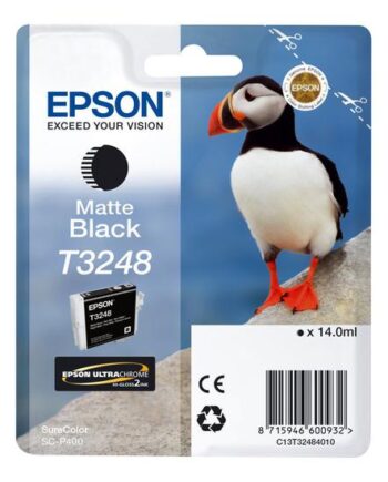 Epson T3248 Mat Sort Original Blækpatron