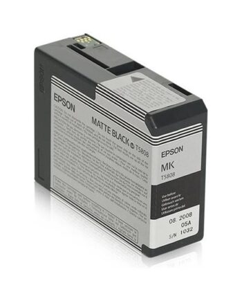 Epson T5808 Mat Sort Original Blækpatron