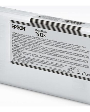 Epson T9138 Mat Sort Original Blækpatron