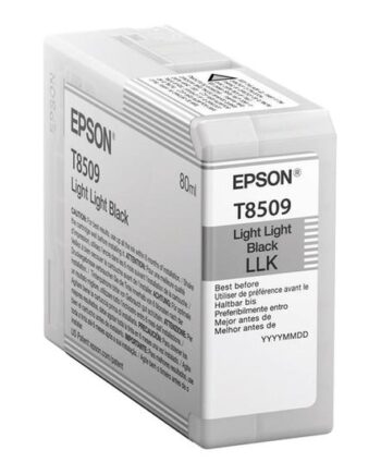 Epson T8509 Meget Lys Sort Original Blækpatron
