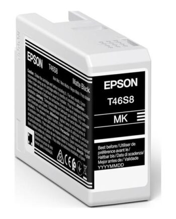 Epson T46s8 Mat Sort Original Blækpatron