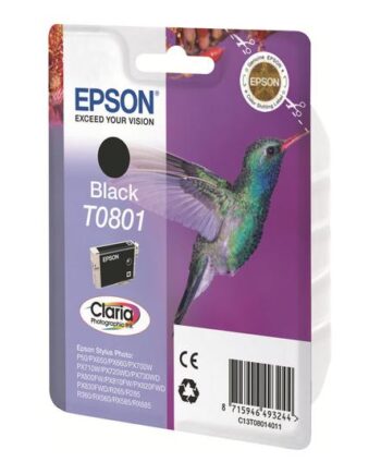 Epson T0801 Sort Original Blækpatron
