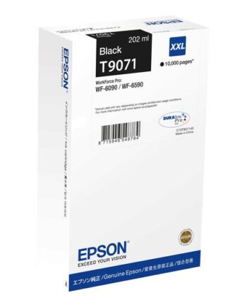 Epson T9071 Størrelse    Sort Original Blækpatron