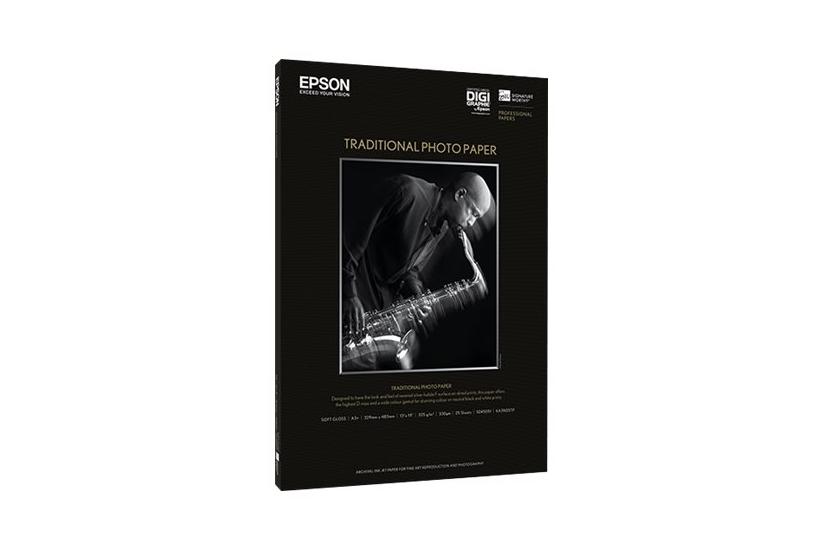 Epson Traditional Photo Paper Fotopapir 25 Ark A4 330